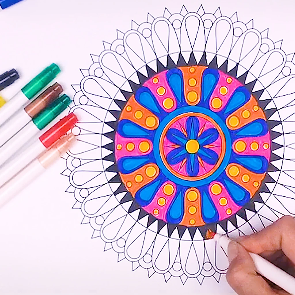 mandala mindfulness på jobbet