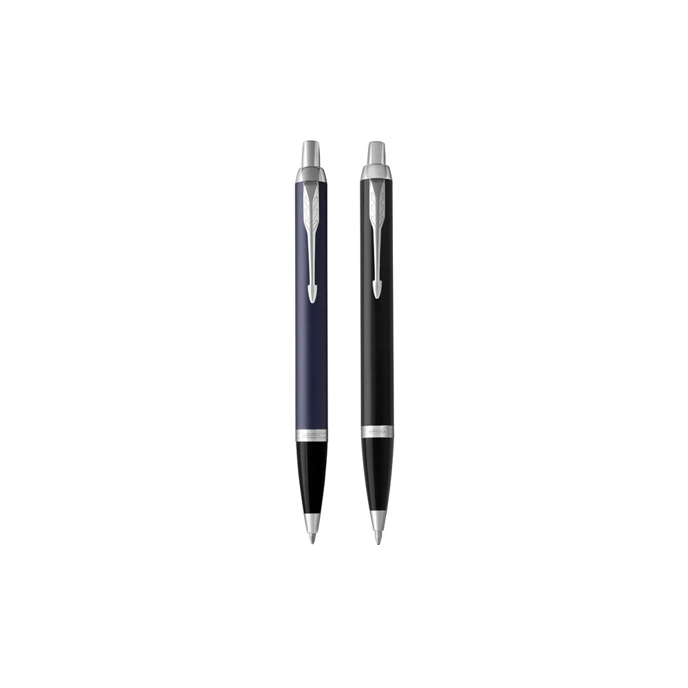 Parker IM Chrome Trim BP Medium tip inkl presentask – miniatyr 3