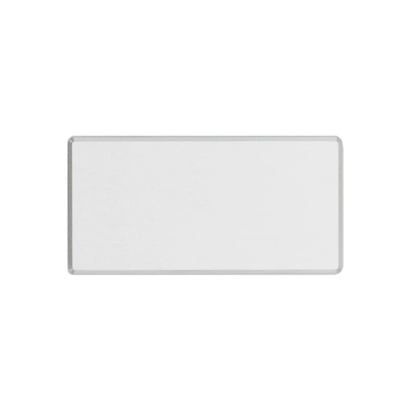 Konstantinopel rectangular name tag in aluminum