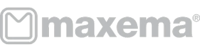 Maxema logo grå