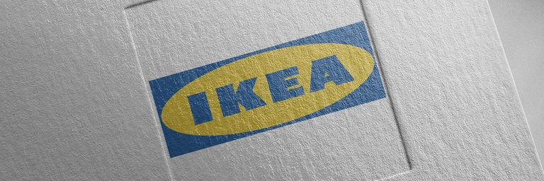 Ingvar Kamprad Elmtaryd Aggunaryd IKEA logo