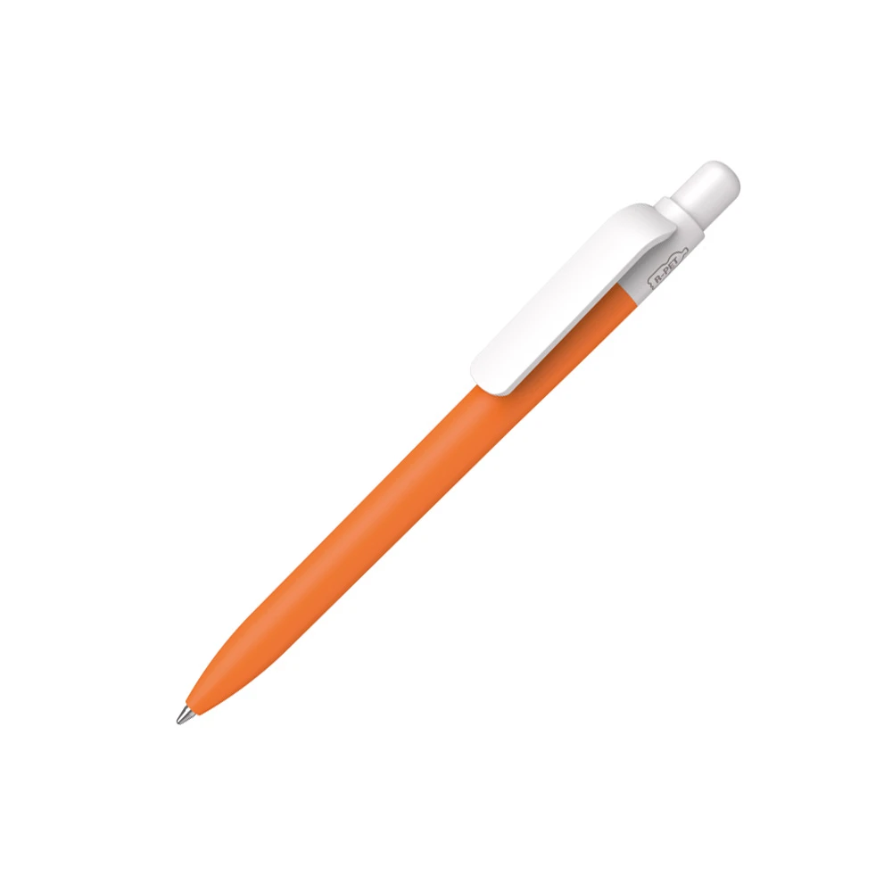 Kind Rubber r-Pet orange pen from Maxema