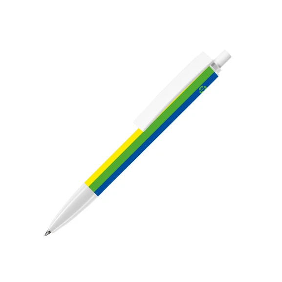 e-Pride Recycled Rainbow - Pride penna i regnbågsfärger
