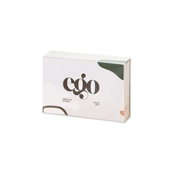Compact Pocket Tissues Box with print "ego"