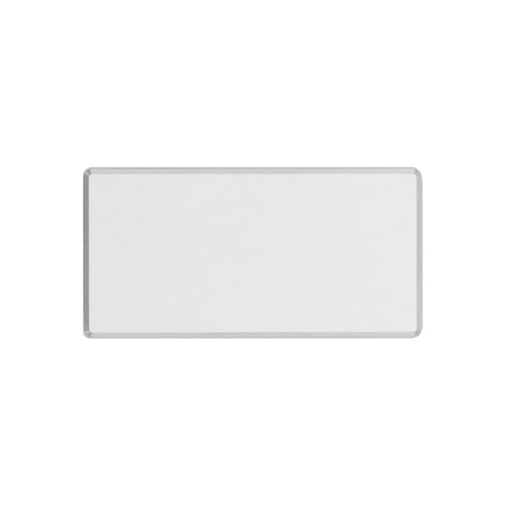Konstantinopel rectangular name tag in aluminum
