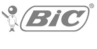 Bic logo grå